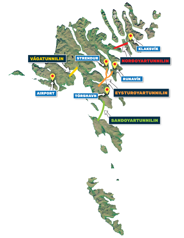 Tunnel map